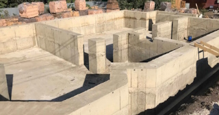 Фундамент с цокольным этажом под ключ заказать в Малгобеке - фундамент цокольный этаж под ключ цена от 7311 руб за м2
