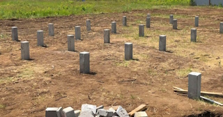 Фундамент на забивных жб сваях под ключ в Малгобеке - фундамент из забивных железобетонных свай цена от 3186 руб/м2
