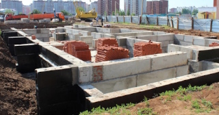 Фундаменты промышленных зданий в Малгобеке цена от 25066 руб. - заказать строительство фундамента промздания под стальные колонны